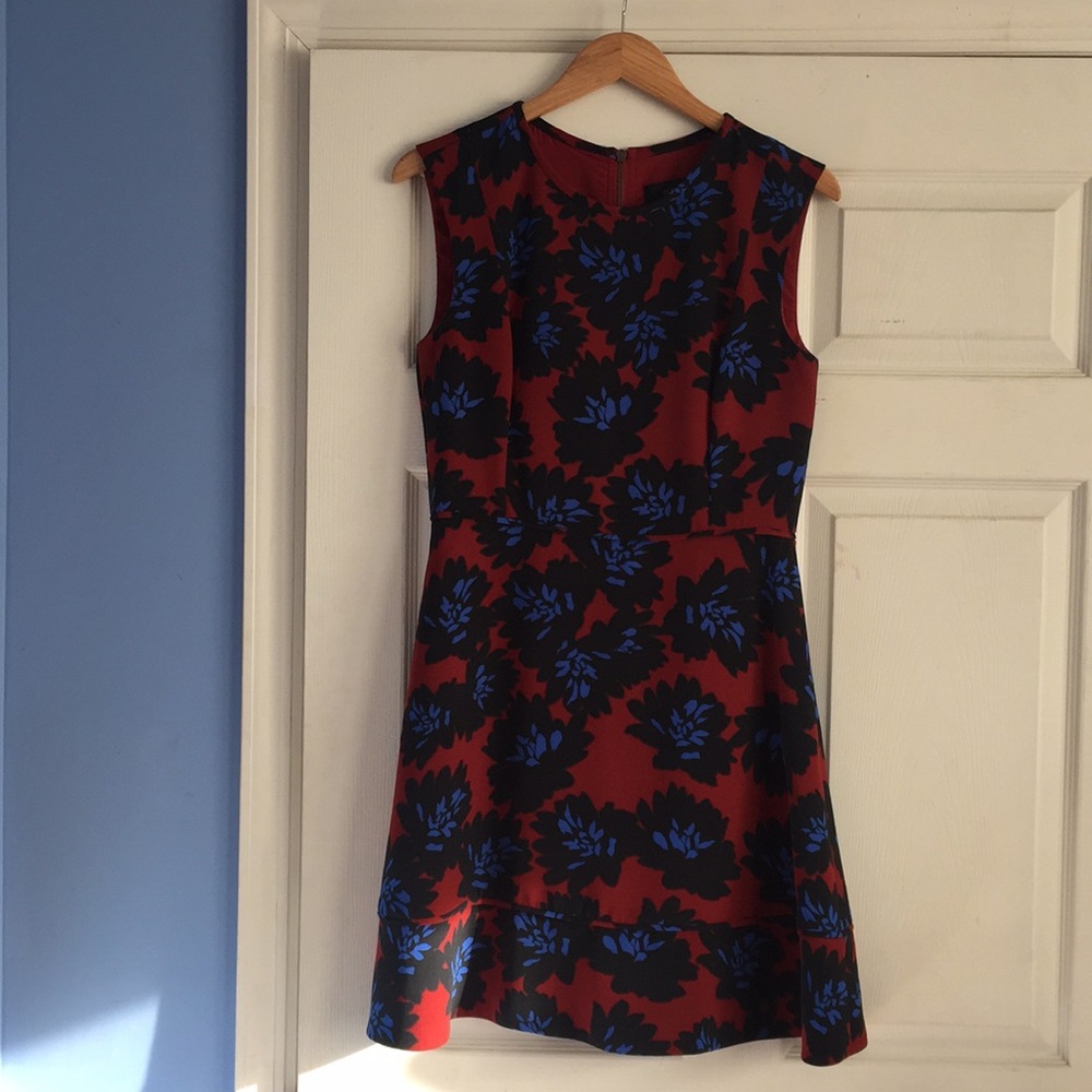 J Crew Pop Art floral dress